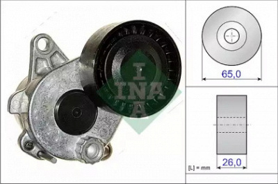 WILMINK GROUP wg1253502 -  Натяжная планка, поликлиновой ремень